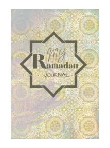 Ramadan Journal Gold Cover Islamic Design JM Islamic Planners Amazon Kdp 6x9 size