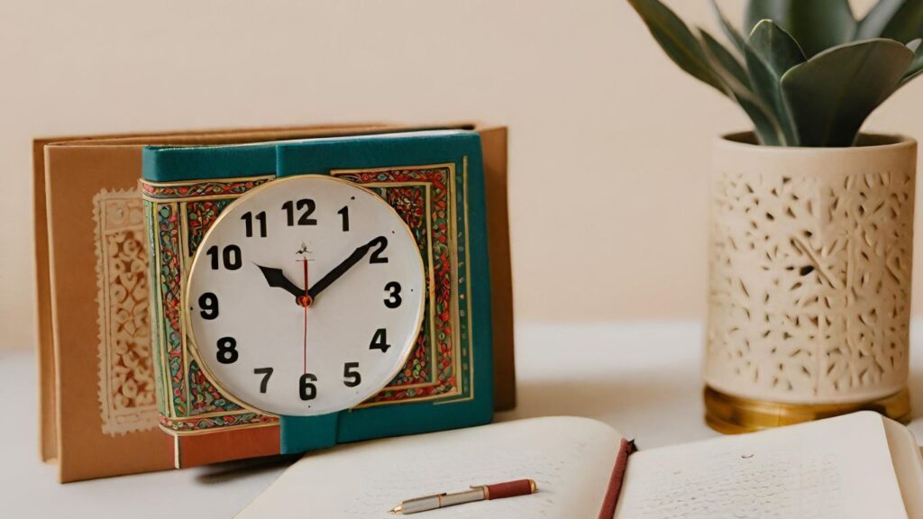Time Management islamic Clock